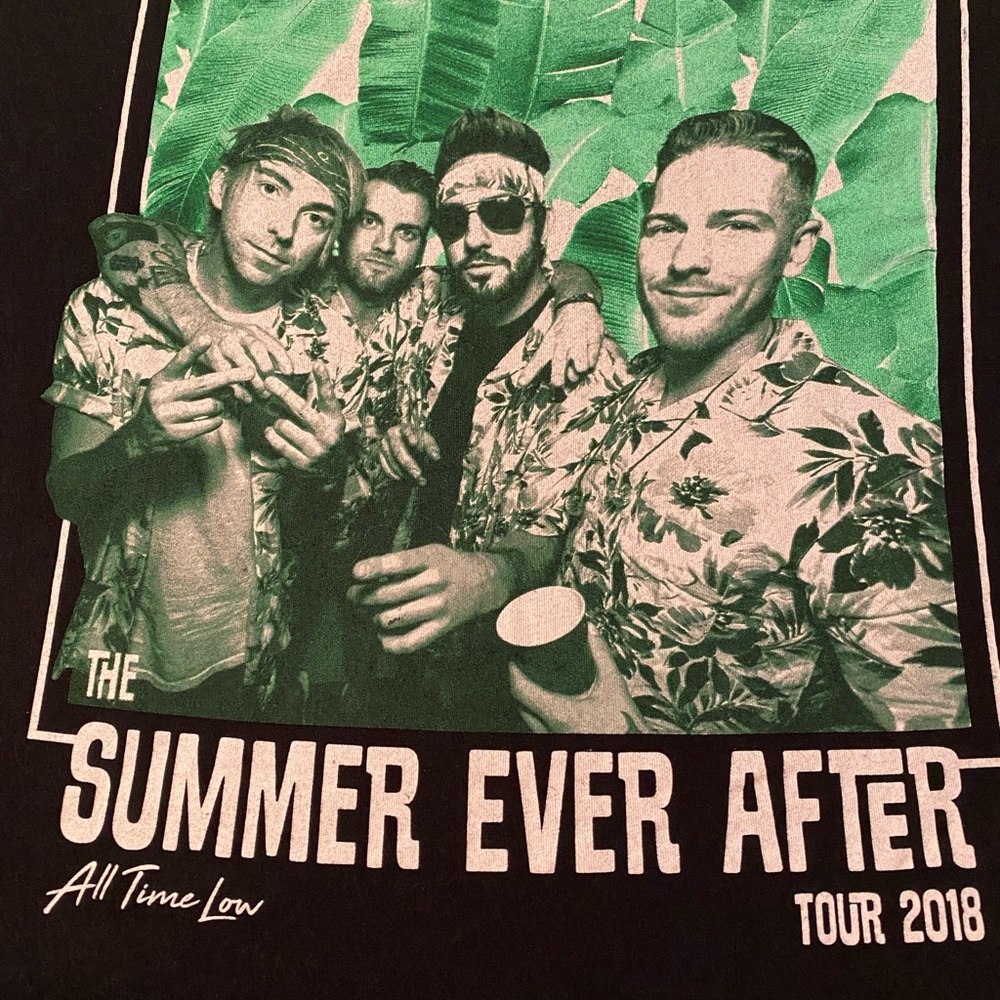 2018 All Time Low Concert Tshirt